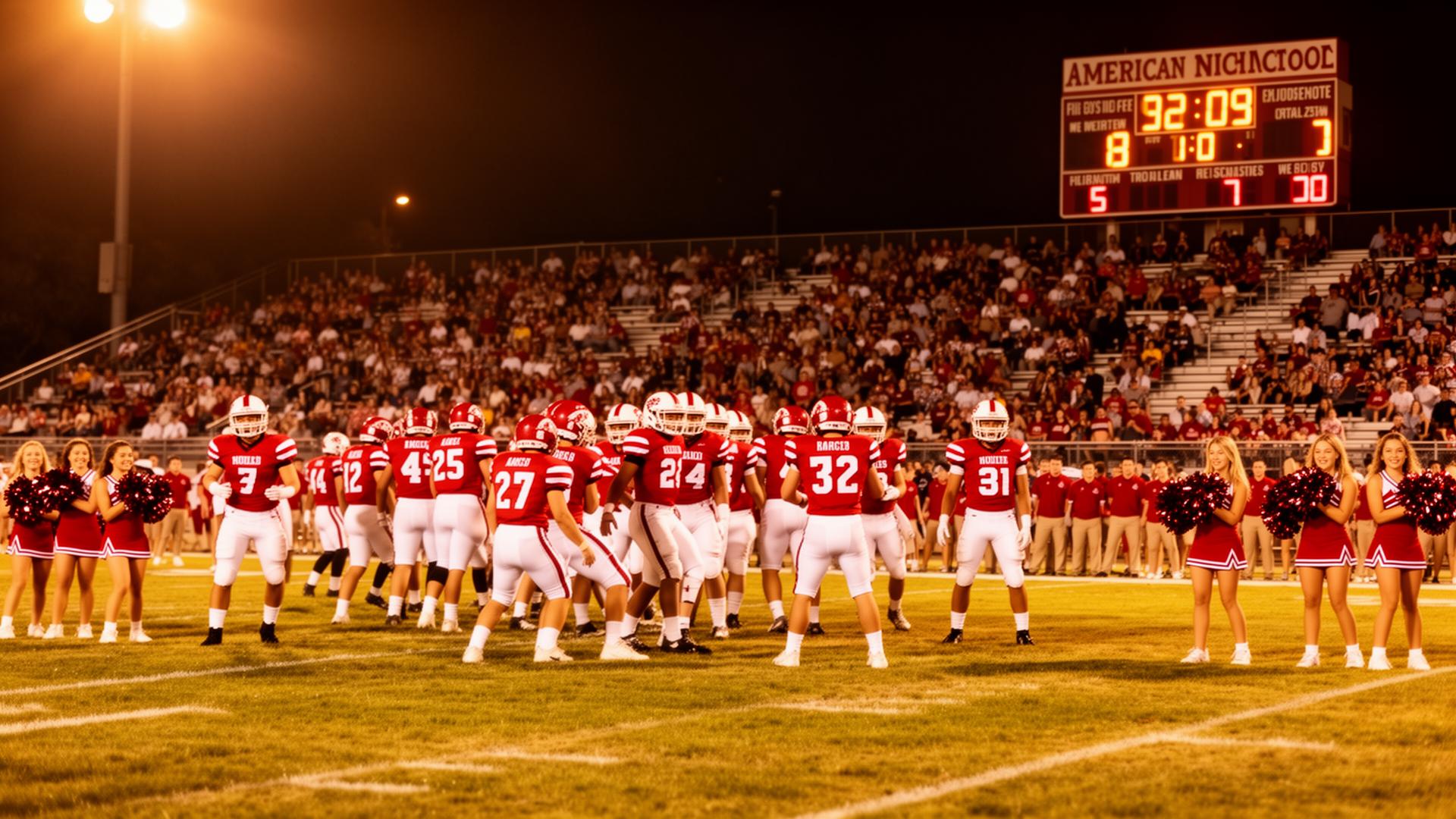 Jogo de football americano