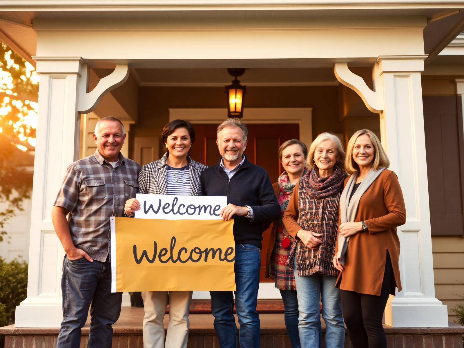 Família anfitriã americana